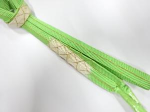 未使用品　正絹　手組帯締め